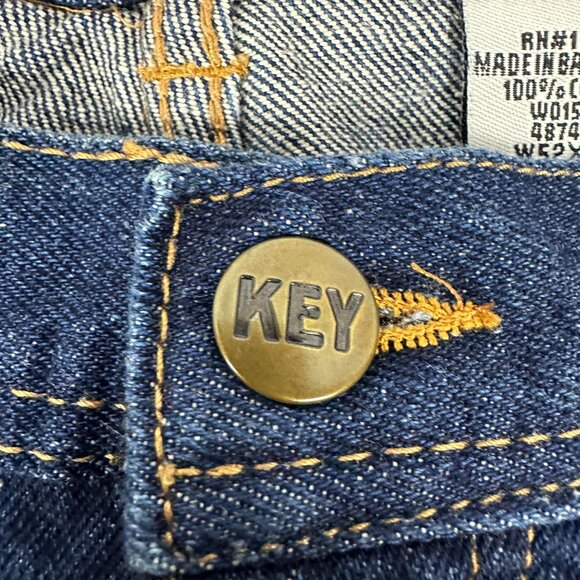Key Men's Denim Jeans W52 X L30 Classic Fit 100% Cotton - Picture 3 of 5